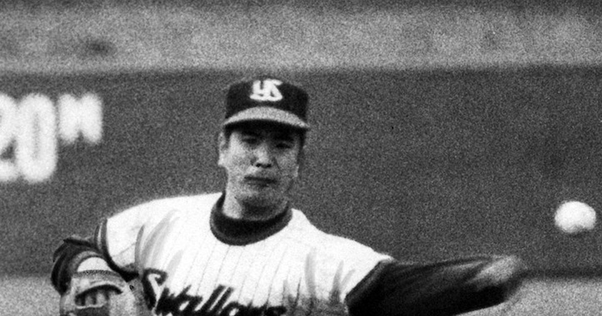 【激レア当時物】ヤクルト 安田猛 背番号22ユニフォーム 20210221-OHT1I50355-L.jpg