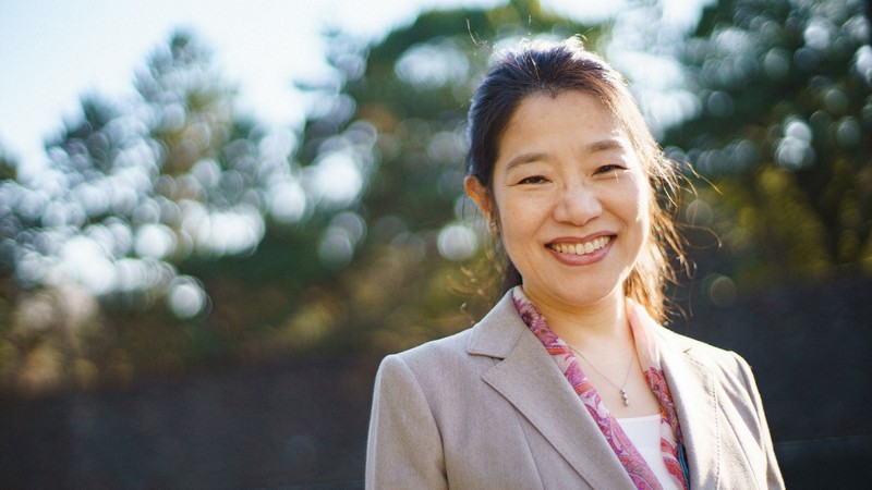 横江公美氏=吉田航太撮影