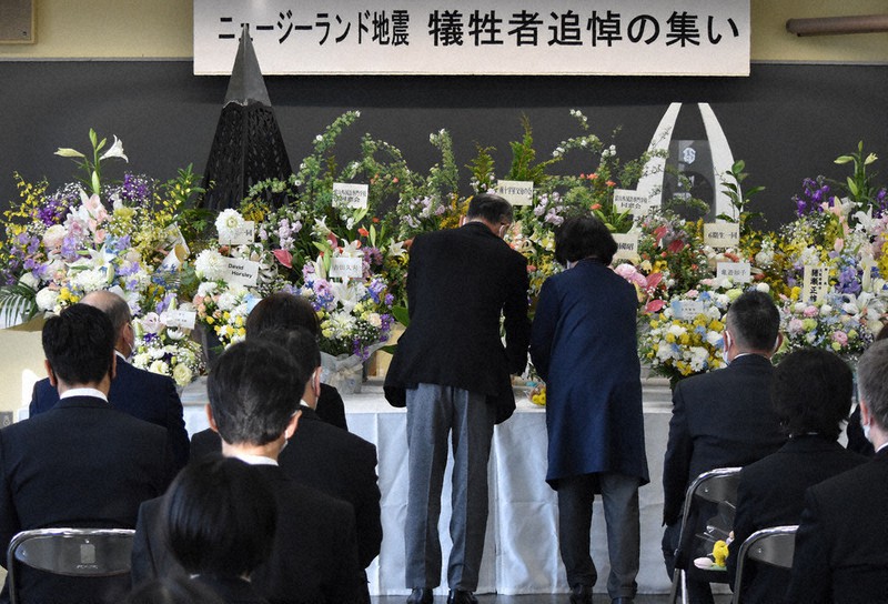 ｎｚ地震１０年 渡航断念 富山で追悼 毎日新聞