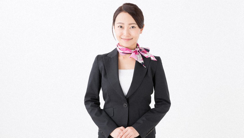昔も今も客室乗務員は人気のある仕事だ