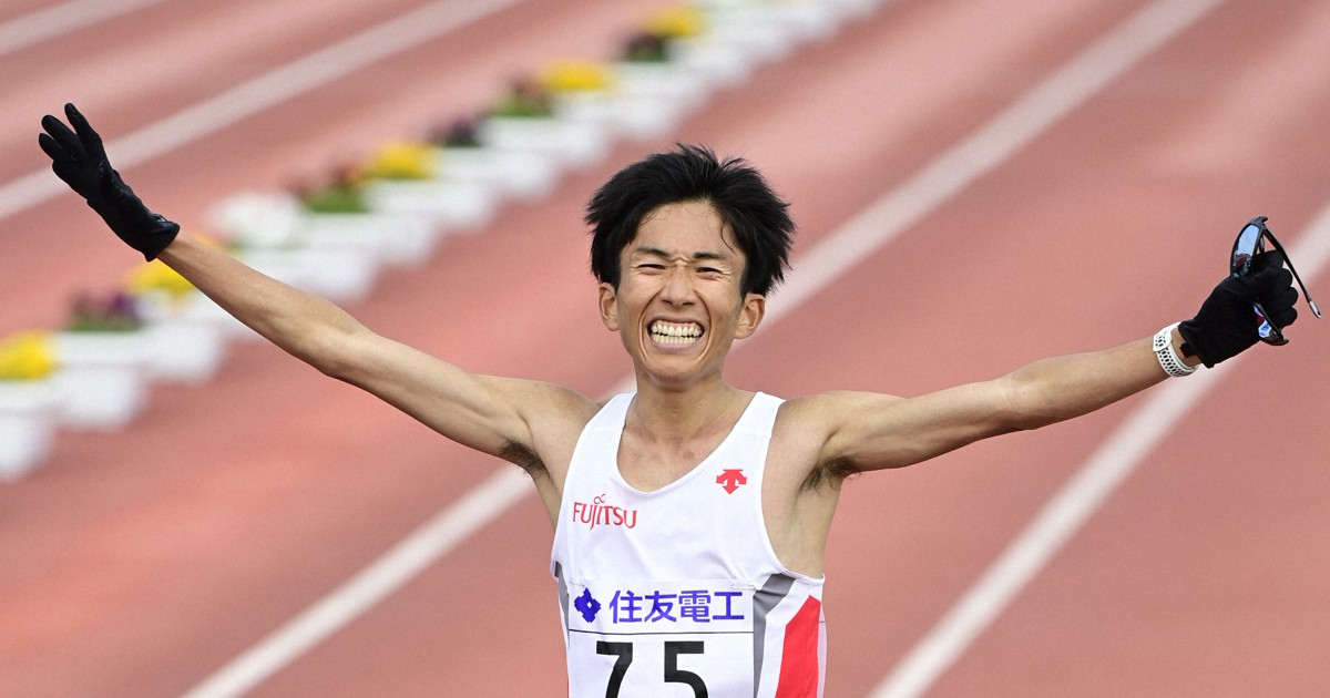 鈴木健吾が日本新記録で優勝 初の2時間4分台 びわ湖毎日マラソン