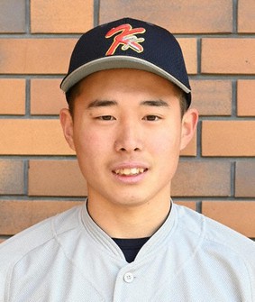 京都国際の亀田樹選手(1年)=京都市東山区で、山崎一輝撮影