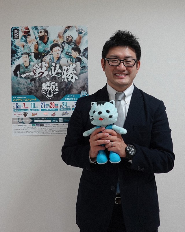 京の人今日の人 ｂ１ 京都ハンナリーズ運営会社 森田鉄兵社長 来場者増加へ地道に 京都 毎日新聞