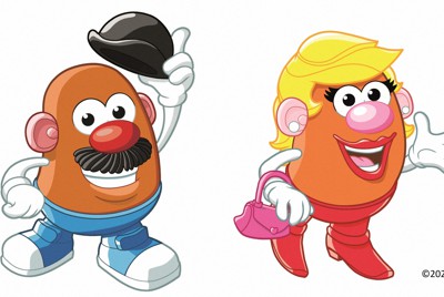 ミスターポテトヘッド（左）とミセスポテトヘッド＝セガトイズ提供