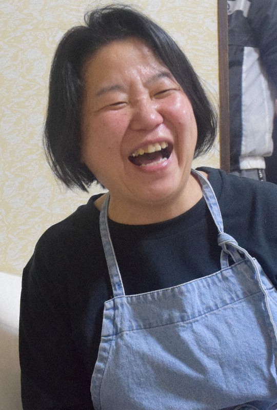 川辺康子さん=大阪市西成区中開の「にしなり☆こども食堂」で、谷田朋美撮影
