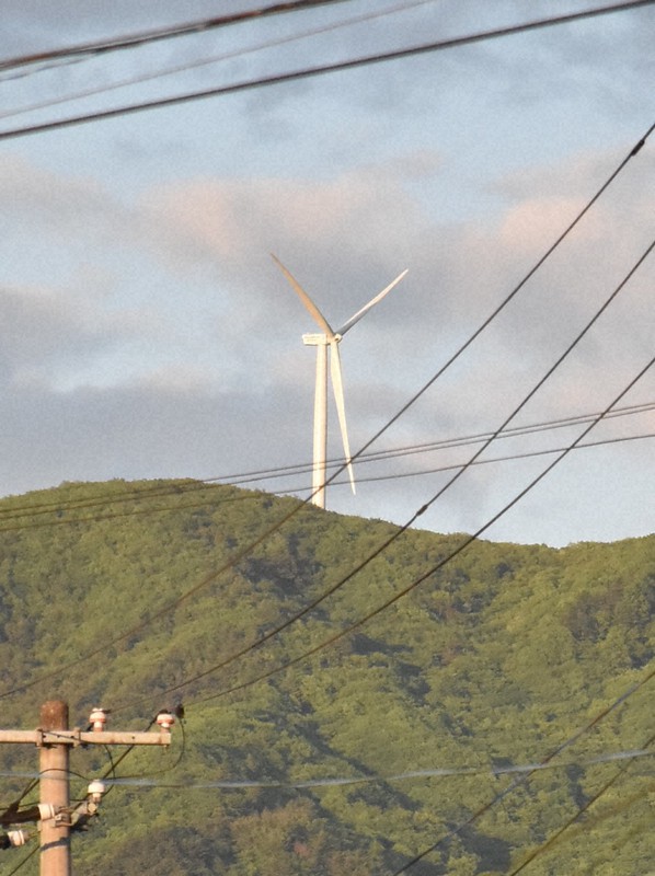「いいたてまでいな再エネ発電」=福島県川俣町で2020年5月29日午後6時18分、磯貝映奈撮影