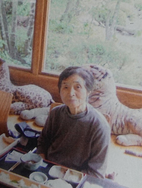 末永節子さん=福島県内で2011年9月、末永良一さん提供