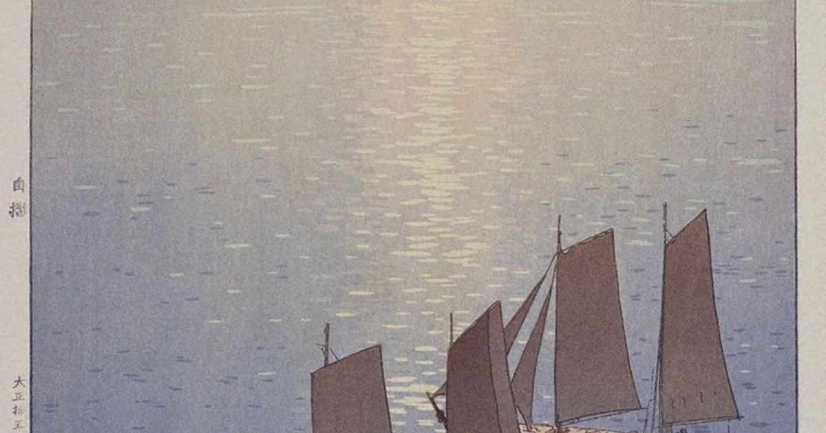 社告：「没後70年 吉田博展」 作品の魅力／上 色あせぬ繊細