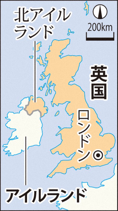 英国とアイルランド
