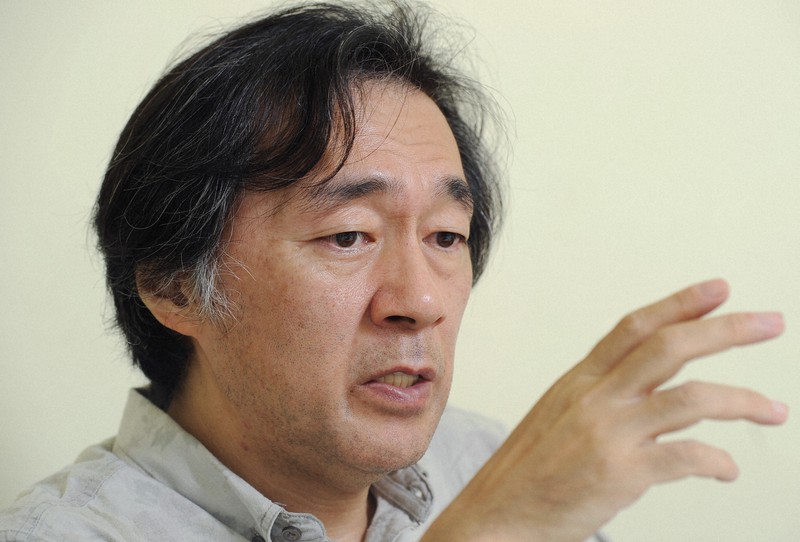 精神科医の斎藤環さん=2015年7月8日、猪飼健史撮影