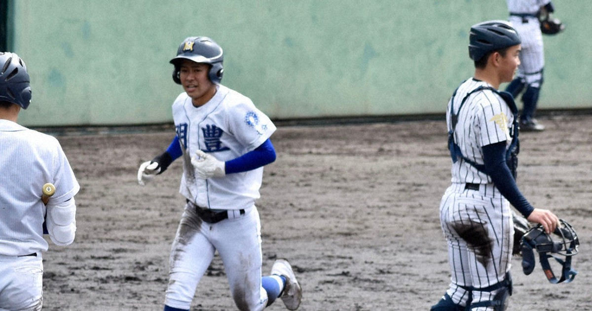 明豊、沖学園（福岡）と練習試合 センバツへ「仕上げる」 ／大分