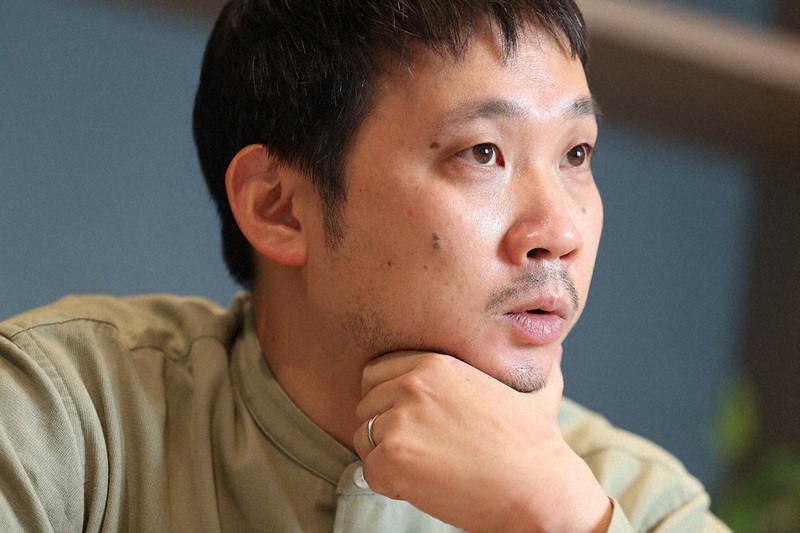 濱口竜介さん=東京都中央区で2021年3月6日午前11時9分、玉城達郎撮影
