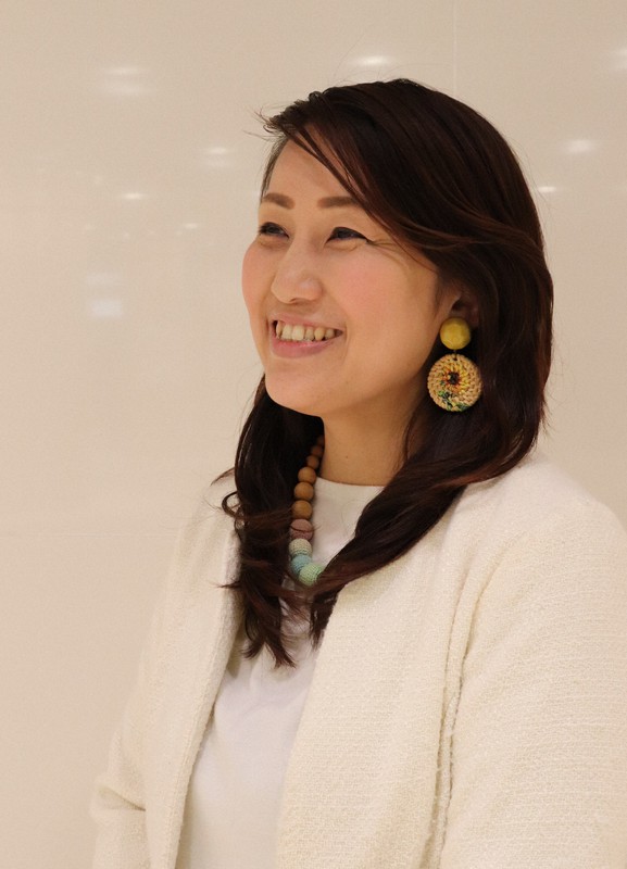 「議員は魅力的な仕事。議員を子どもたちのなりたい職業の上位にしたい」と語る大島もえさん=名古屋市中村区で2021年1月28日午後0時4分、細川貴代撮影