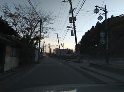 福島県双葉町で＝筆者撮影
