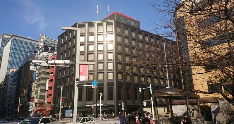 スルガ銀行東京支店=2020年11月