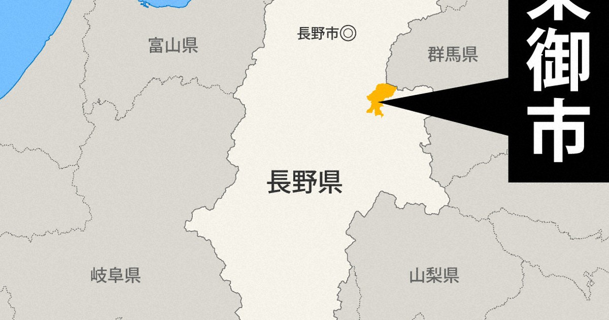 長野の住宅で2人死亡、母娘か　長男への殺人未遂容疑で父親逮捕