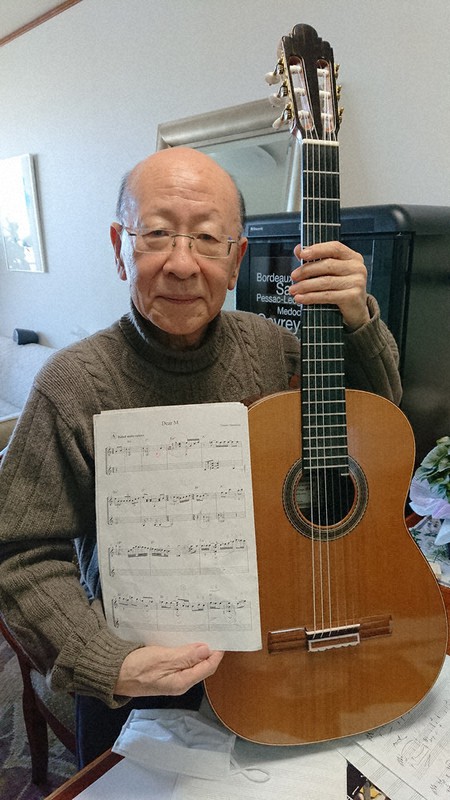 ジャズ挑戦に わくわく ギタリスト 鈴木さん 来月神戸で初演 山下洋輔さんのピアノ曲 兵庫 毎日新聞