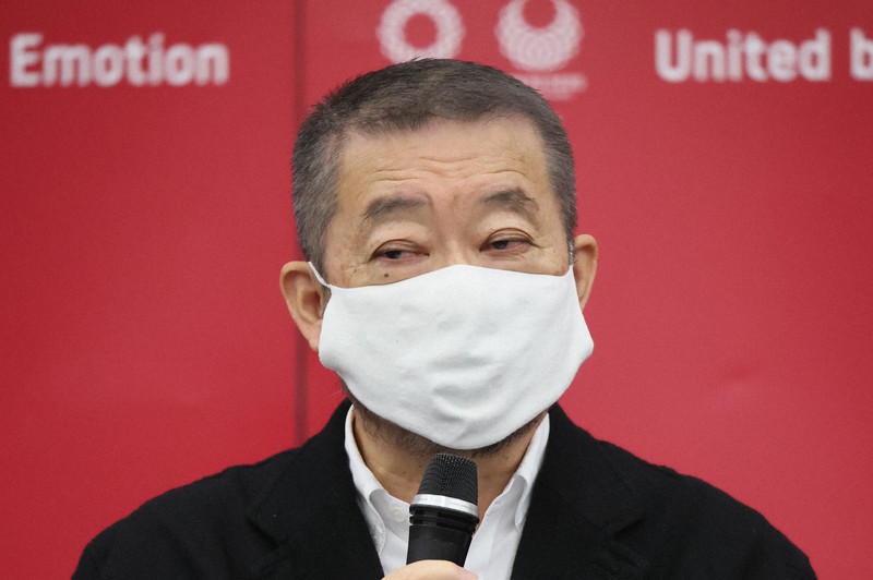佐々木宏さん=東京都中央区で2020年12月23日(代表撮影)