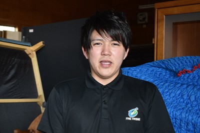 ゴミ屋敷の清掃の依頼や相談が急増しているため東京都港区に支店を開設したリライズの河上洋介社長＝横浜市港北区で2021年1月14日午前11時25分、小出禎樹撮影