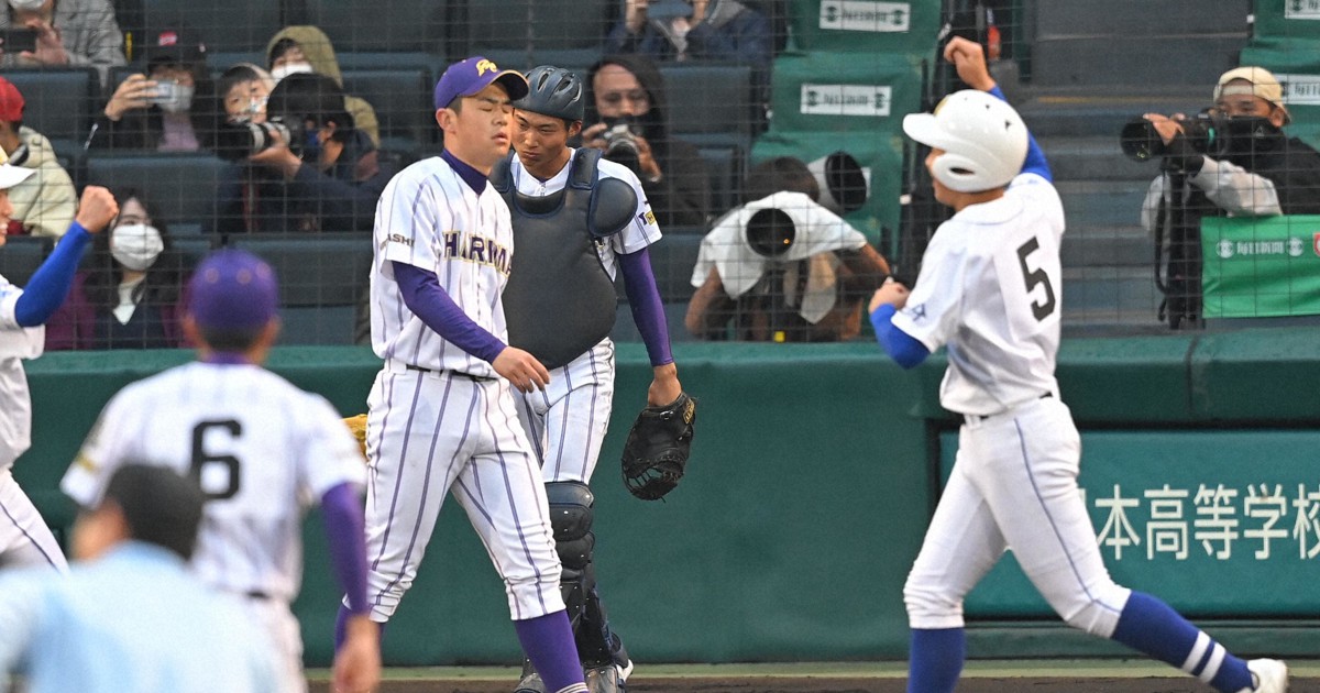 惜敗の東播磨・原正宗主将「記憶に残る試合できた」 選抜高校野球