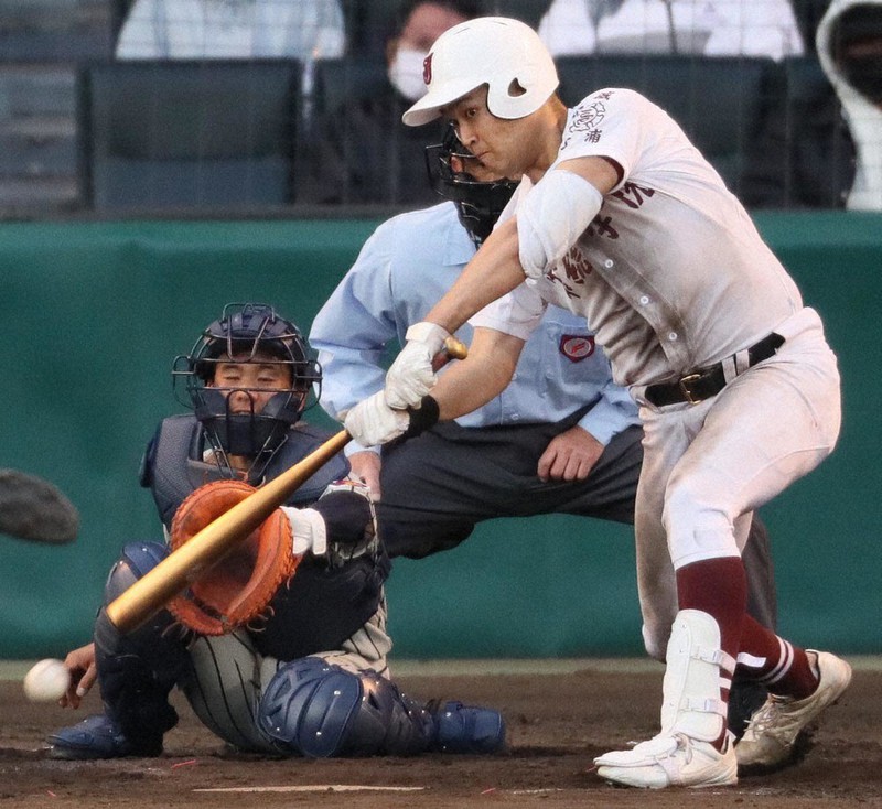 第93回選抜高校野球 常総学院9ー5敦賀気比 常総学院、強攻ズバリ
