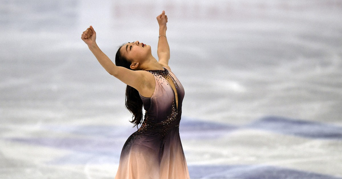 坂本花織「思ったより得点低かった」 世界フィギュアSP6位