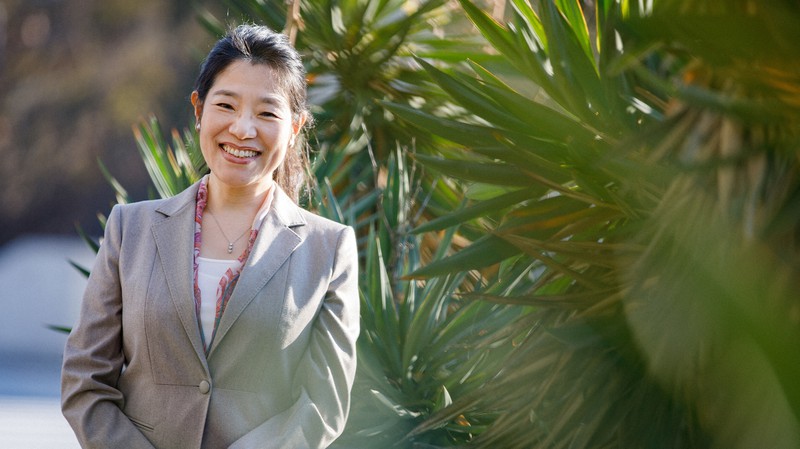 横江公美氏=吉田航太撮影
