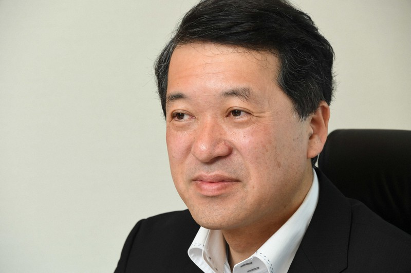泉田裕彦氏=根岸基弘撮影