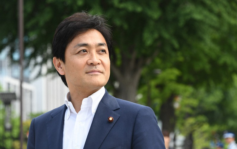 玉木雄一郎氏=根岸基弘撮影