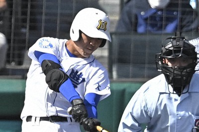 明豊・山本、ハッスルプレーでユニホーム破れる珍事 選抜高校野球