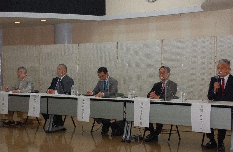 掛川市長選 出馬表明の５氏討論 きょうから動画配信 静岡 毎日新聞