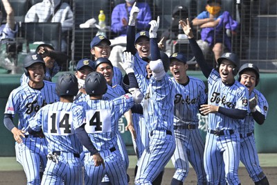 第93回選抜高校野球 決勝 東海大相模 逆境越え、10年ぶり頂点