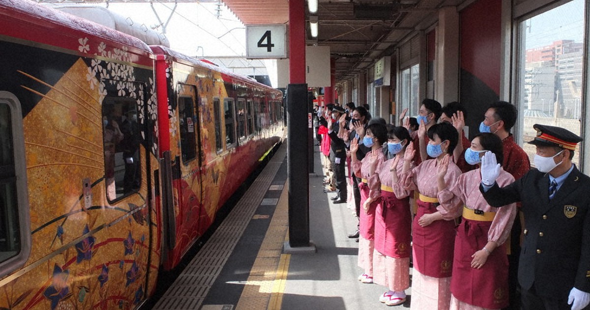 観光列車「花嫁のれん」 新アテンダントはJR西社員 ／石川 | 毎日新聞