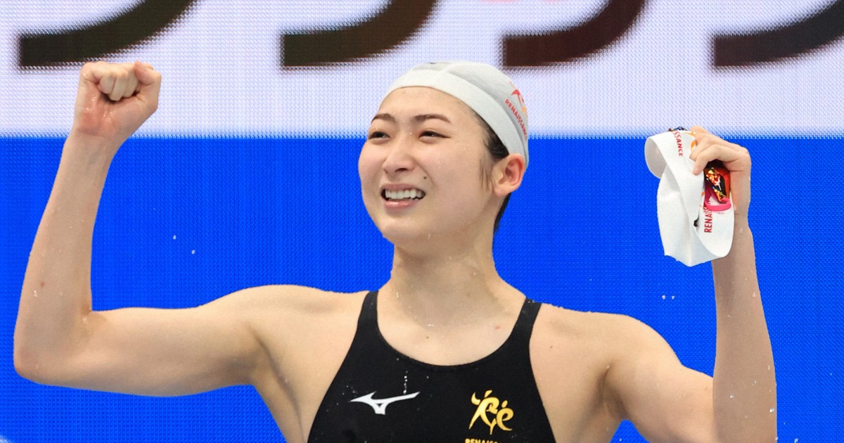 池江璃花子、3年ぶり日本一 白血病で療養 女子バタフライ100