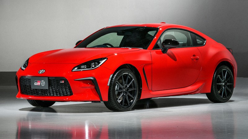 トヨタ自動車が発表した新型スポーツカー「GR86」=同社提供