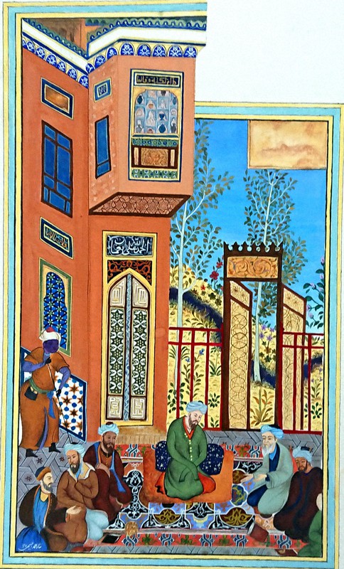 アフガン・ミニアチュールの世界へようこそ 85歳が初原画展を企画