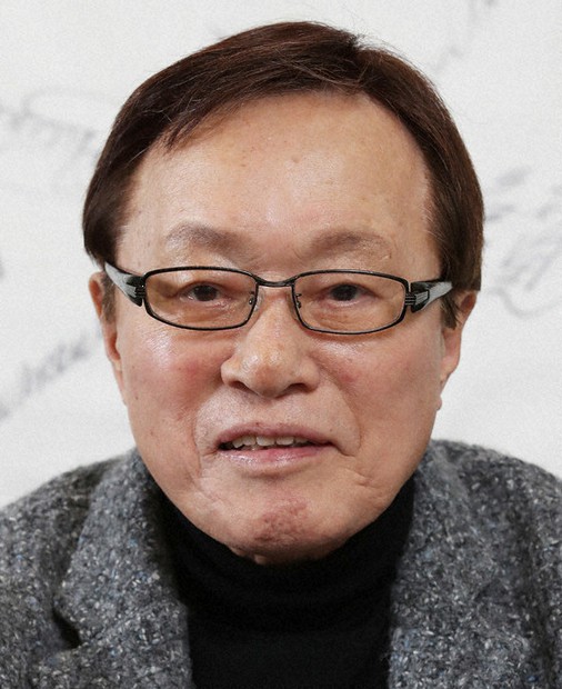 元サッカー日本代表の釜本邦茂さん=大阪市北区で、菱田諭士撮影