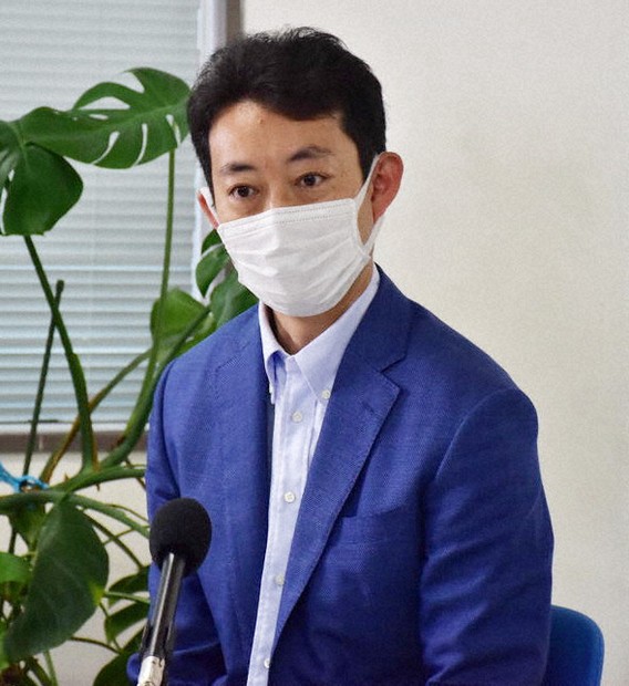 千葉県の熊谷俊人知事=千葉市中央区で、加古ななみ撮影