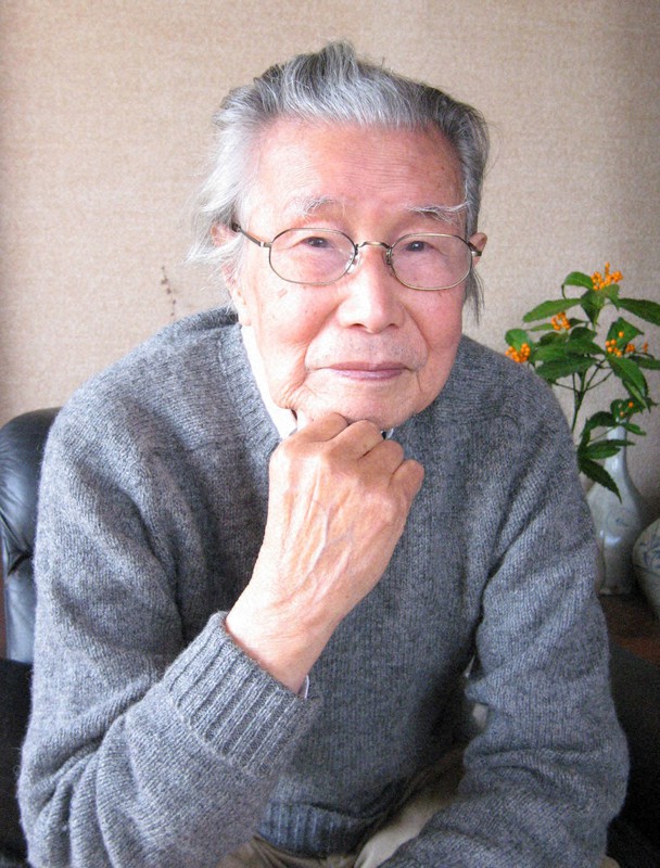 稗田一穂さん=東京都世田谷区の自宅で2009年3月18日、岸桂子撮影