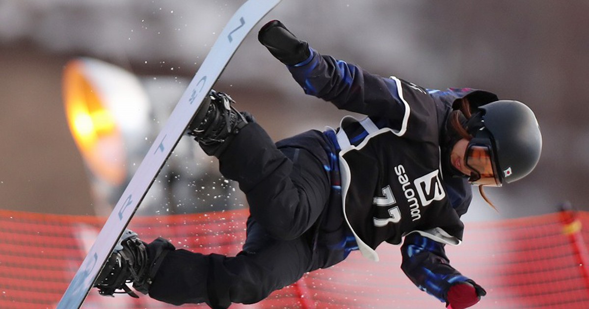 スノーボード全日本選手権ハーフパイプ決勝 [写真特集9/12] 毎日新聞