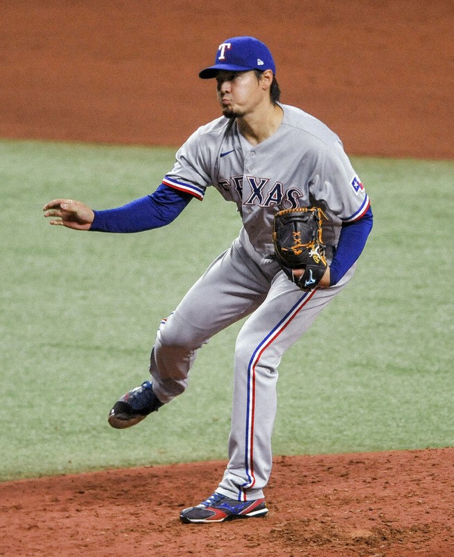 MLB: Kohei Arihara beats Rays 5-1 for 1st MLB win - The Mainichi
