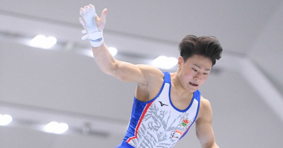 北園丈琉 鉄棒で落下 負傷 最年少vならず 体操全日本選手権 毎日新聞
