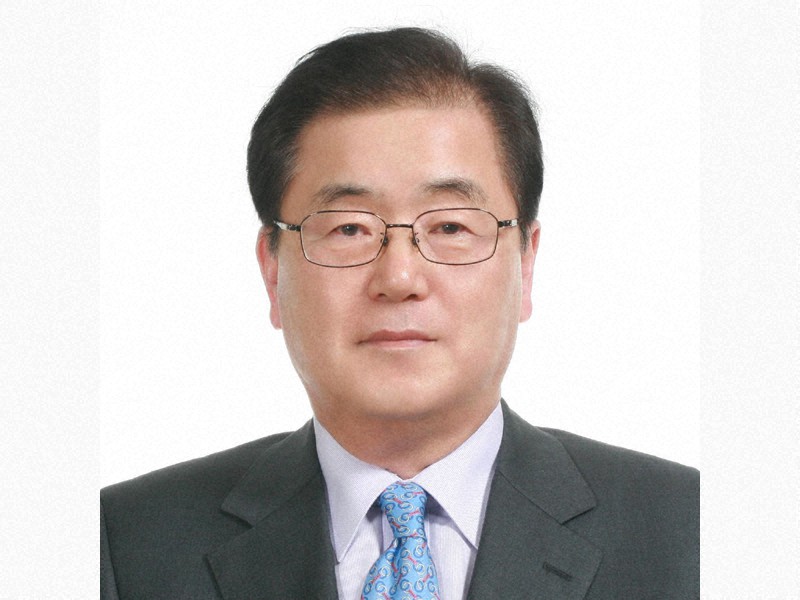 鄭義溶氏=青瓦台提供