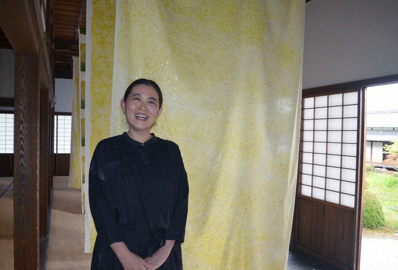 すがすがしい布地表現 テキスタイルデザイナー 伊藤尚美さん個展 25