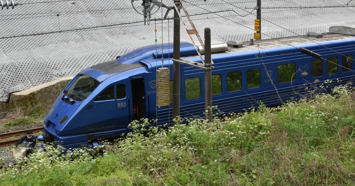 特急ソニックが立ち往生 Jr鹿児島線で停電 解消の見通し立たず 毎日新聞 特急ソニックが立ち往生 Jr鹿児島線で停電 解消の見通し立たず 毎日新聞