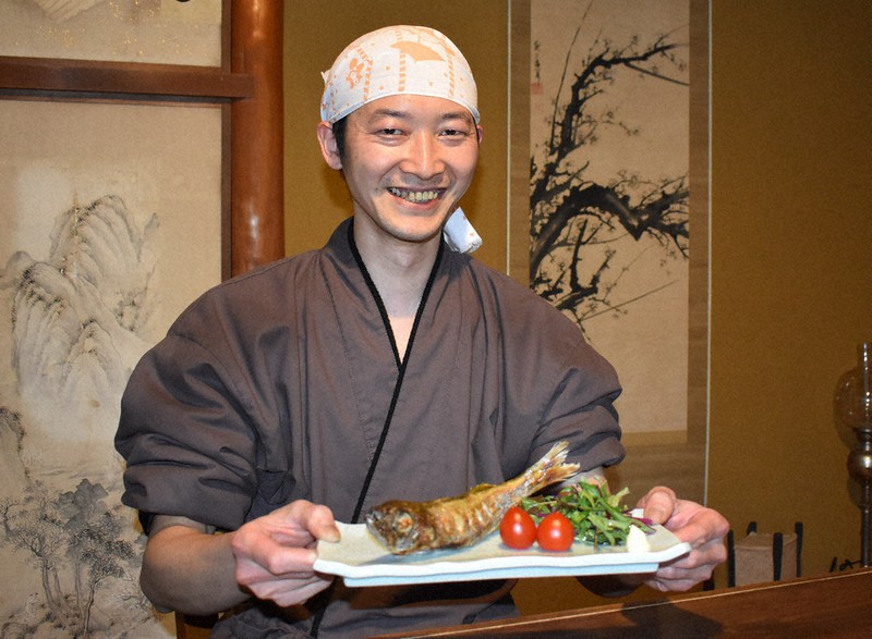 彩人旬人 仕事に育児に奮闘 懐石料理 稲米舎店主 上野誠広さん ３６ 三重 毎日新聞