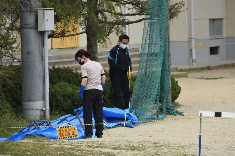 ネット支柱折れ 児童2人直撃 1人死亡 宮城 白石市立小校庭 毎日新聞