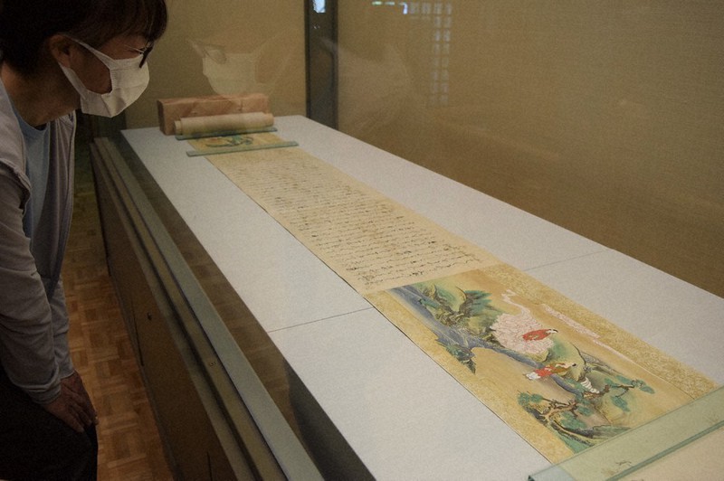 １０年ぶり 七草絵巻 数日ごと場面入れ替え 法華寺で公開 奈良 奈良 毎日新聞