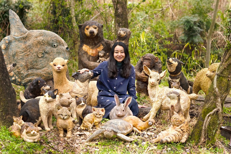 情熱大陸 動物彫刻家 はしもとみお 命の記憶 を彫り起こす やさしい動物彫刻の世界 毎日新聞