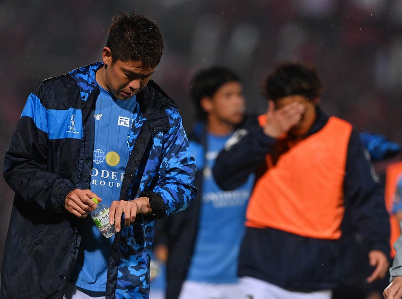 横浜FC選手実使用ウインドブレーカー 横浜FC ウインドブレーカー （横浜FC】ラストマッチを勝利で飾っ